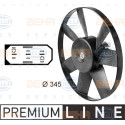 Ventilateur, refroidissement du moteur