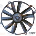 Ventilateur, refroidissement du moteur