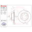 Jeu de disques de frein COATED DISC LINE