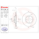 Jeu de disques de frein COATED DISC LINE