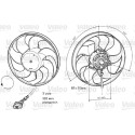 Ventilateur, refroidissement du moteur