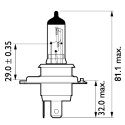 Lámpara, faro de carretera