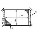 Radiateur, refroidissement du moteur