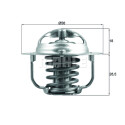 Thermostat, liqiuide de refroidissement