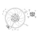 Ventilateur, refroidissement du moteur