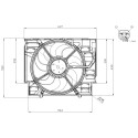 Ventilateur, refroidissement du moteur