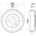 Tambour de frein