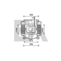 Moteur électrique, pulseur d'air habitacle