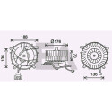 Moteur électrique, pulseur d'air habitacle